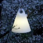Martinelli Luce utendørs pendellampe Trilly, stikkontakt, Ø 45 cm