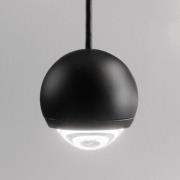 EGG LED-hengelampe Cleo, svart