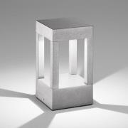 Egger DLS LED-sokkellampe York, grå, 20 cm