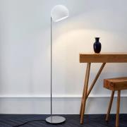 Nyta Tilt Globe Floor Gulvlampe stål hvit