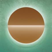 Modo Luce Butterfly LED-vegglampe Ø 75cm matt gull