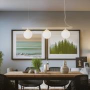 Hengelampe Beryl, 3 lyskilder, hvit