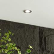 Arcchio Elmon LED-innfellingslampe, IP65, krom