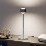 Puk! 80 Eye Table LED, matt linser, brun/krom