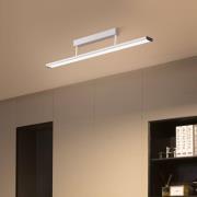 Prios Yuela LED-taklampe, DALI, 100 cm, hvit