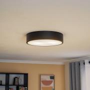 Taklampe Kimban i metall, Ø 36 cm, svart