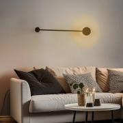 Vegglampe Orbit I 40, svart, 1 lyskilde