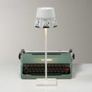 Zafferano Poldina stripe batteridrevet bordlampe IP65