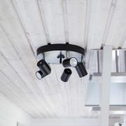 By Rydéns Correct downlight 5 lyskilder svart matt