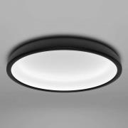 Reflexio LED-taklampe, Ø 46cm, svart