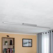 Quitani Niara LED-taklampe, eloksert aluminium/naturfarget