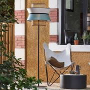 MARKET SET Singapour utendørs gulvlampe, alger/sand