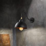 Saglam 3742 vegglampe, justerbar, svart