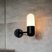 PR Home vegglampe til bad Zeta, svart, IP44, svingbar