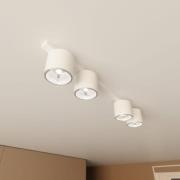 Taklampe Nano, hvit, 4 lyskilder, metall