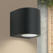 Utendørs vegglampe Laurenz, downlight