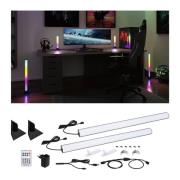 Paulmann sett med 2 stk. EntertainLED Lightbar Dynamic RGB 60 cm, base