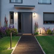 Paulmann Zenera utendørs LED-vegglampe, 3000 K, antrasitt IP44