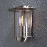 TRENTO utendørs vegglampe, design i stål