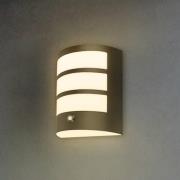 LED utendørs-vegglampe 3793015, svart, dimbar, IP44
