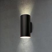 Utendørs vegglampe med oppladbar LED 3786015, svart Berøringsdimmer op...