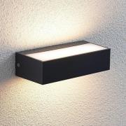 Utendørs LED-vegglampe Nienke, IP65, 17 cm