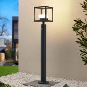 Lucande Timio veilampe, 85 cm, bevegelsessensor, GX53, IP44