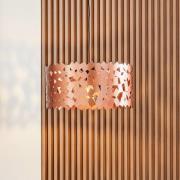 Lucande pendellampe Aeloria, kobber, Ø 45 cm, jern, E27