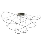 Axolight Hoops 3 LED-taklampe, svart