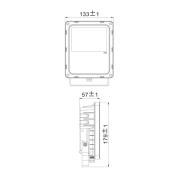 IP65 - utendørs LED-spot Flood Color RF-10 10W