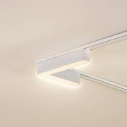 Lindby LED-stripe 48 V Lumaro,hvit,L-form,plast,dimbar