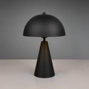 Alfie bordlampe, matt svart, metall, E27