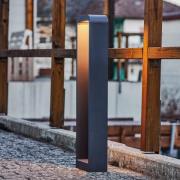 Lindby Emima LED-gatelampe av aluminium 80 cm