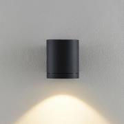 Molto Luce utendørs vegglampe Foris Round W, antrasitt