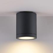 Molto Luce utendørs spot med LED Foris Round SD, antrasitt, aluminium