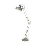 Gulvlampe Goliath, grå, metall, E27, 170 cm, justerbar