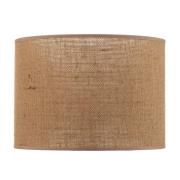 Lampeskjerm Roller, lysebrun, Ø 25 cm, høyde 18 cm
