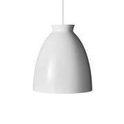 Dyberg Larsen hengelampe Milano, Ø 30 cm, hvit blank