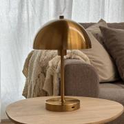 Dyberg Larsen Stockholm bordlampe, antikk messing