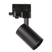 Marco 2 Mini LED-spot, 3-fase skinne, svart, 2 800 K