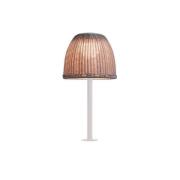 Bover LED-bordlampe Atticus, naturhvit/beige, høyde 50 cm