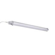 Utenpåliggende lampe med LED 957021102, lengde 121 cm, sølv, 4 200 K