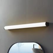 Lucande LED-vegglampe Vilmara, svart/hvit, aluminium