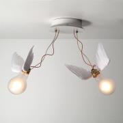 Ingo Maurer Lucellino Dopio LED-taklampe 2 lysk