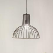 Hengelampe Fellini MR-672, svart, metall, Ø 38 cm