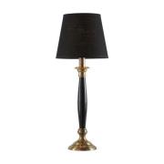 PR Home bordlampe Madison Mia Lin svart 55 cm stoff/metall