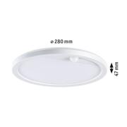 Paulmann Lamina LED-vegglampe sensor CCT rund hvit