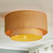 Euluna Boho taklampe i jute naturbrun Ø60cm