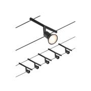 Paulmann Wire Salt vaiersystem 5-lk., 5 m svart