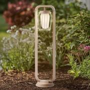 Lucande veilampe Chandan, 90 cm, beige, metall, IP54